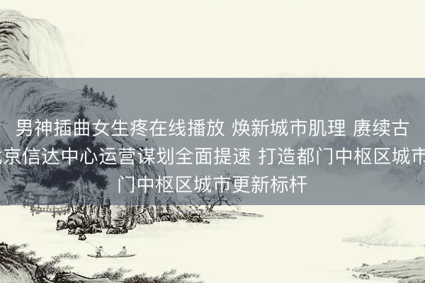 男神插曲女生疼在线播放 焕新城市肌理 赓续古都文脉 北京信达中心运营谋划全面提速 打造都门中枢区城市更新标杆
